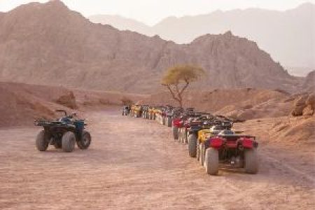 Quad Bike Safari Trip in Hurghada (5hrs)