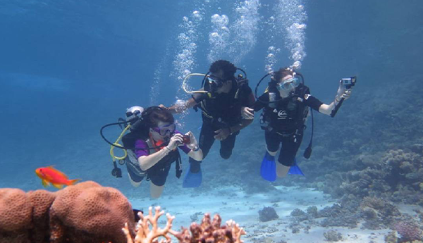 Scuba Divers Dahab