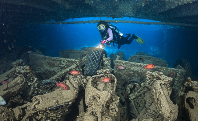 Wreck Diver in Sharm El-Sheikh