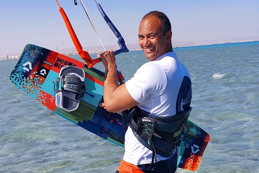 intro kiteboarding course in Hurghada