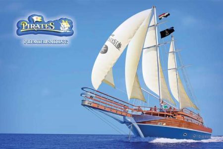 Pirates Sailing boat in Marsa Alam