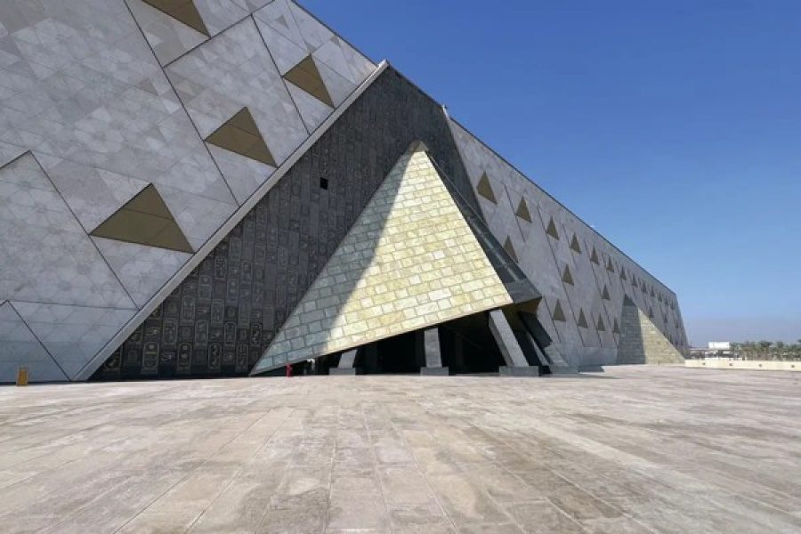 Grand Egyptian Museum From Hurghada